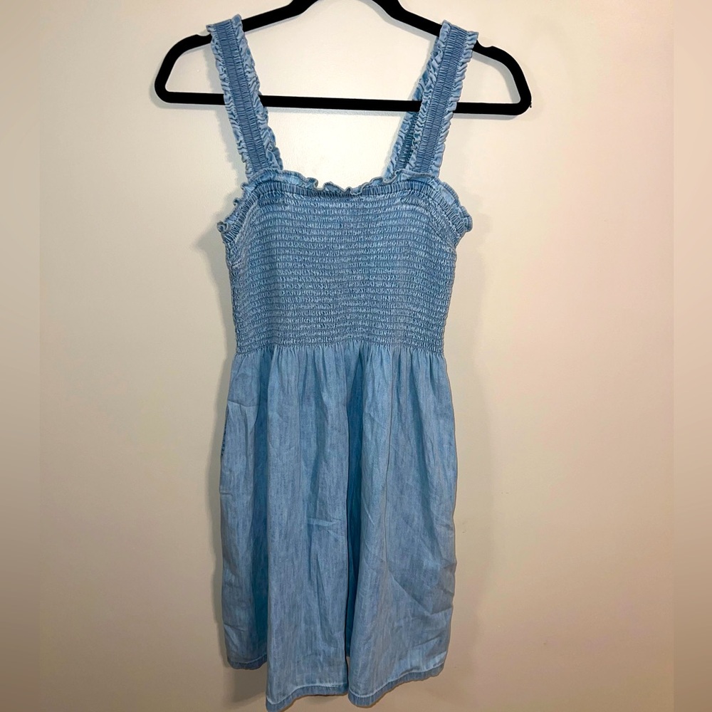 Denim Babydoll Dress